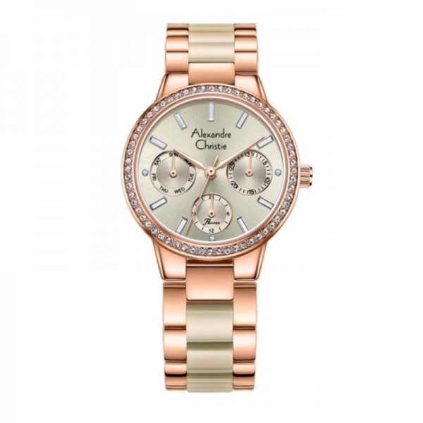 Alexandre Christie AC 2A94 Rosegold Light Grey BFBRGLG